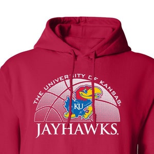 Kansas Jayhawks Hoodie | KU Basketball | Jayhawks Hooded Sweatshirt | Kansas Hoodie | University of Kansas Hoodie | Kansas Gear | KU Apparel