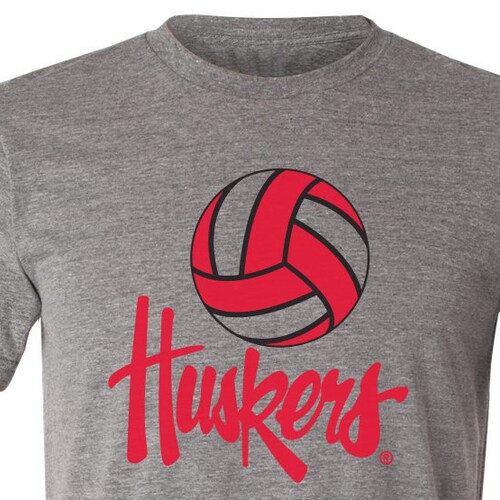 Nebraska Volleyball Shirt Husker Volleyball Cornhusker Etsy