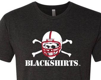 Nebraska blackshirts t shirt Clearance