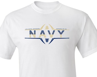 Camiseta de los guardiamarinas de la Marina / Fútbol / Camiseta de la Marina / Camiseta unisex / Mercancía de los guardiamarinas / Ropa de la Academia Naval de los Estados Unidos / Ropa de la USNA