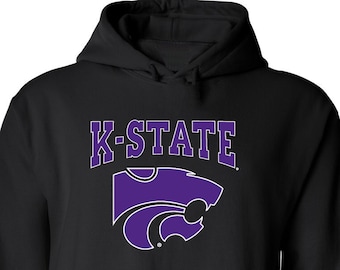 K-State Sweatshirt | K-State Hoodie | KSU Sweatshirts | Kansas State Sweatshirt | Kansas State University Sweatshirt | KSU Powercat Outlined