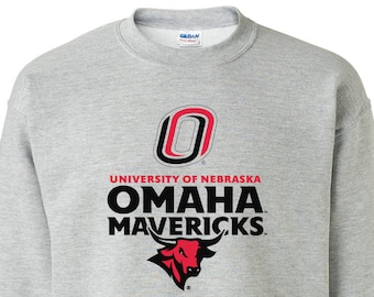 Omaha Mavericks Youth Tee | UNO Boys Tshirt | Omaha Mavericks Kids Shirt |  Omaha T-Shirt Youth Apparel | Est 1908 | Nebraska Omaha Youth Tee