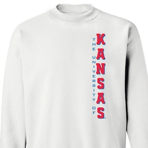 Kansas Jayhawks Sweatshirt | KU Basketball | Jayhawks Crewneck | Kansas Sweatshirt | Kansas Jayhawks Apparel | Unisex Crewneck Fleece
