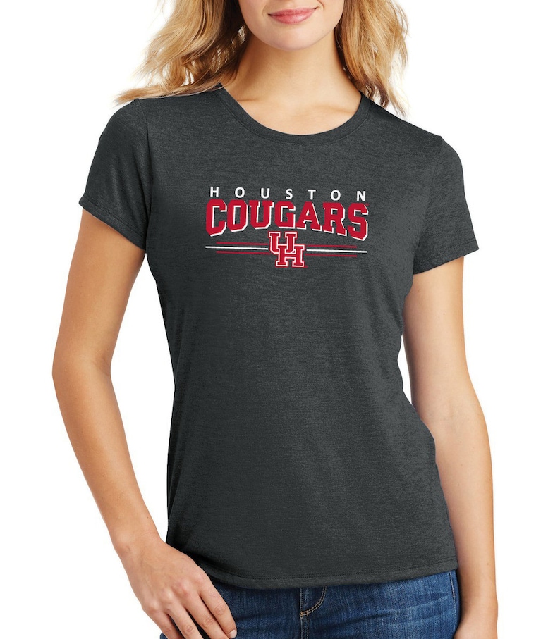 Houston Cougars Shirt for Women Women's University of Houston Tshirt 3
