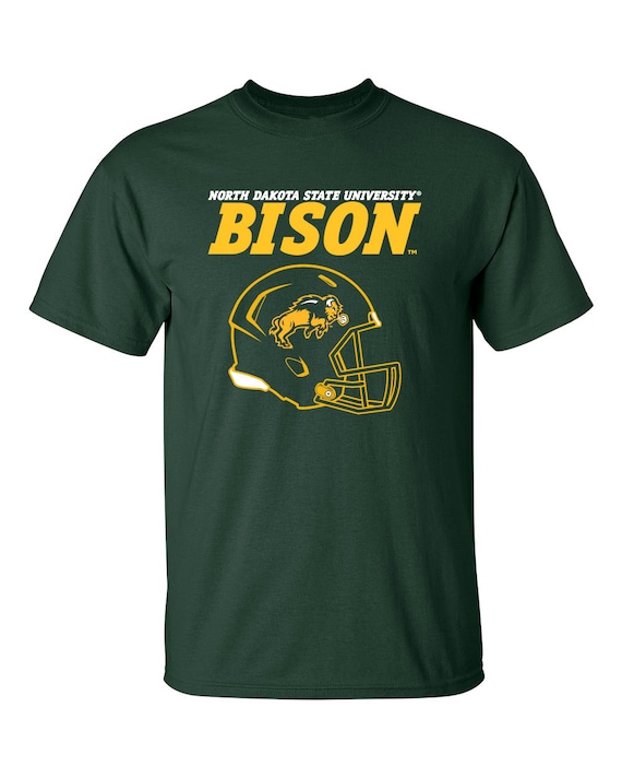 NDSU Shirt North Dakota State University Shirt NDSU Bison Shirt North Dakota State Shirt NDSU Tshirt Bison Football Helmet Tee Etsy