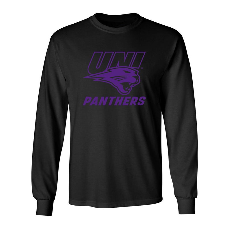 Northern Iowa Panthers Long Sleeve Tee Shirt UNI Logo UNI - Etsy