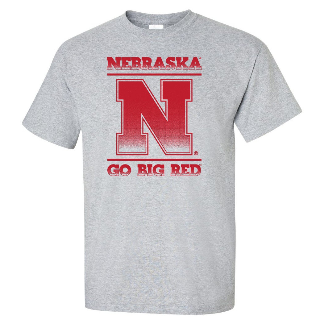 Nebraska Tee Shirt Go Big Red Nebraska Huskers Shirt Cornhusker Tee Nebraska Cornhuskers Tshirt