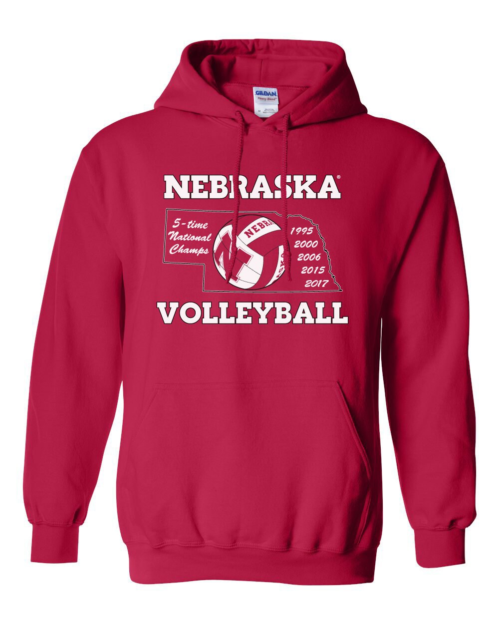 Nebraska clearance volleyball sweatshirt