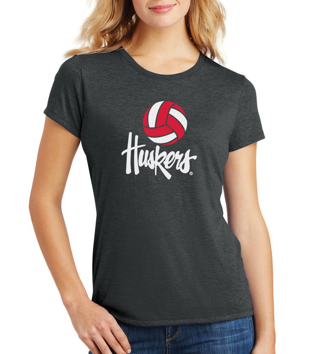 Women's Nebraska Huskers Volleyball Tshirt Nebraska Husker Shirt