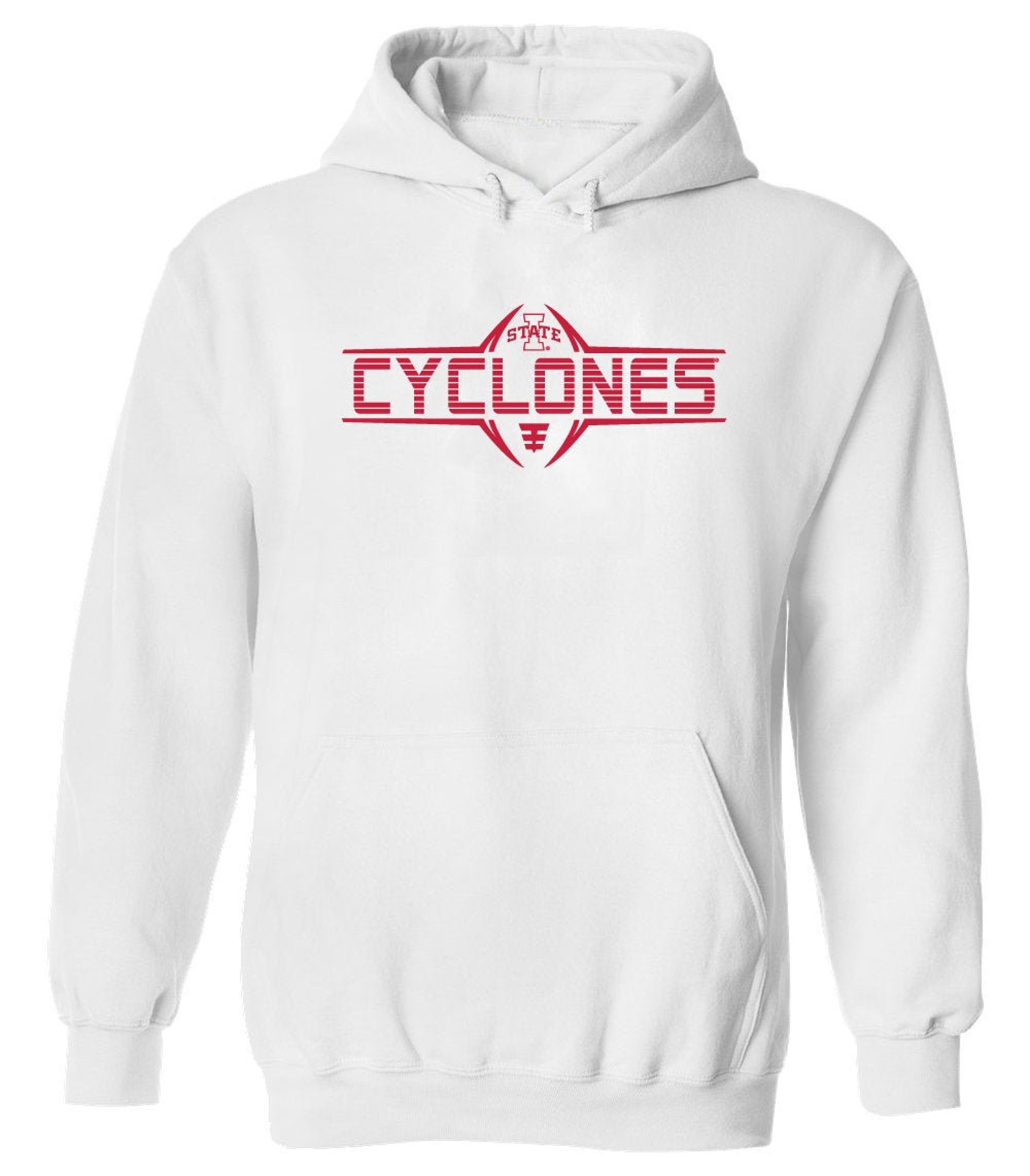 NCAA Iowa State Cyclones Women's IS497 Cozy Fleece Cardigan, Heather Grey, Medium - View #10