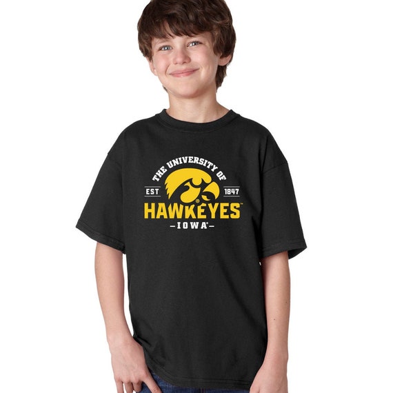 Iowa Hawkeyes Youth T-shirt U of Iowa 