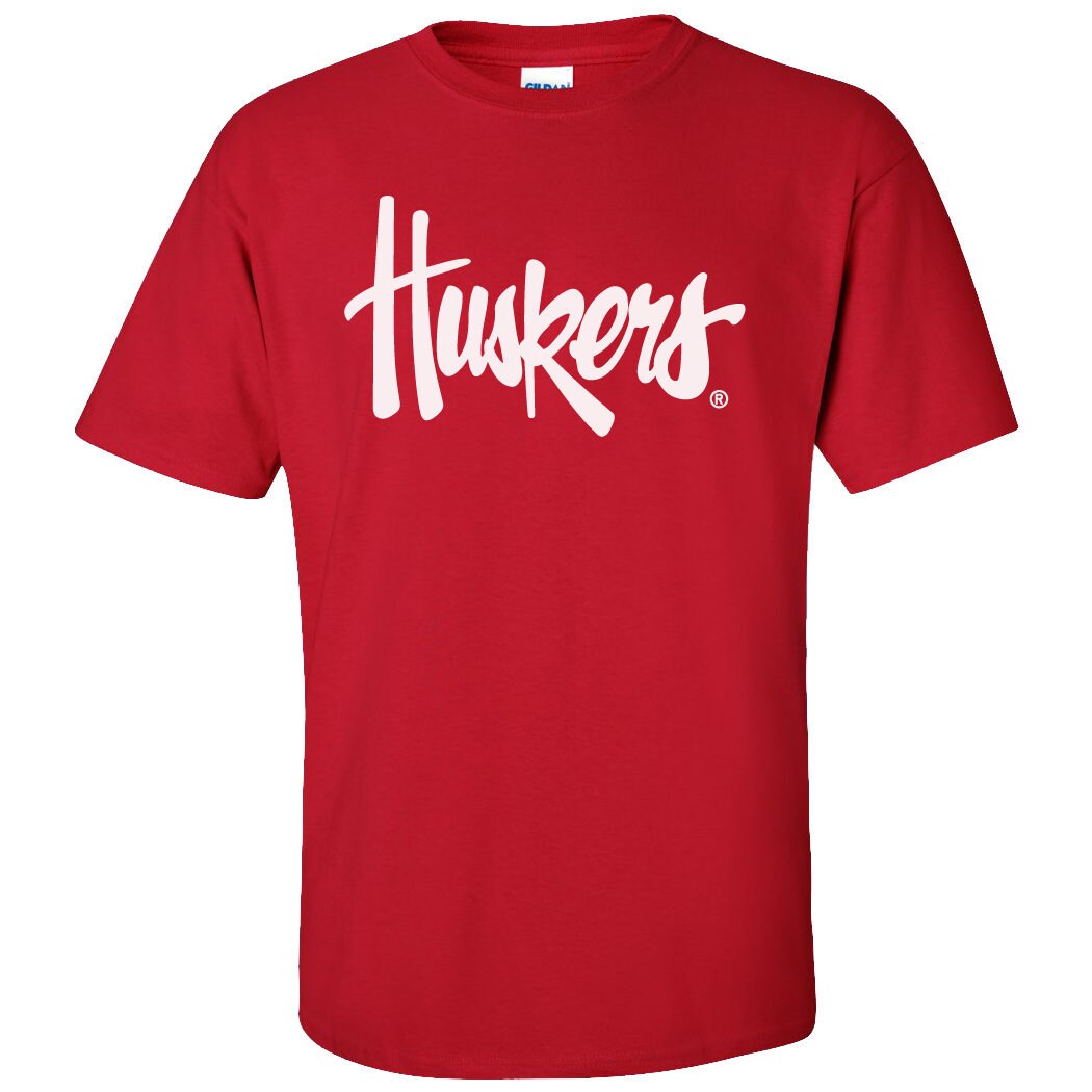Nebraska Cornhuskers Tee Script Huskers Nebraska Huskers Shirt