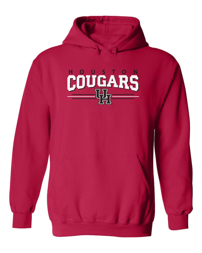 Houston Cougars Hoodie Houston Sweatshirt Cougars Sweatshirt Houston Hoodie University of