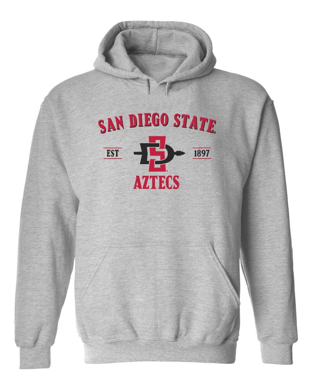 San Diego State Aztecs Hoodie | Arch Primary Logo | SDSU