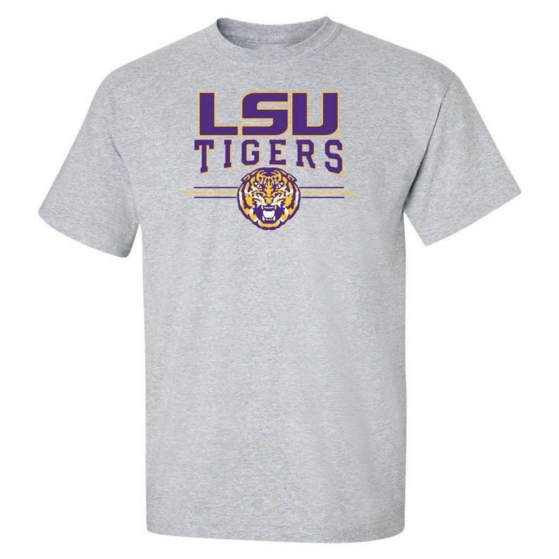 LSU Tigers Shirt. Louisiana State University apparel.  Geaux Tigers. LSU merch. LSU gear. LSU apparel.