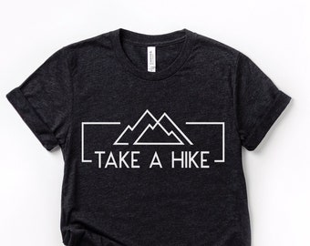 Take a Hike SVG: Mountain Graphic Design (digitale download)
