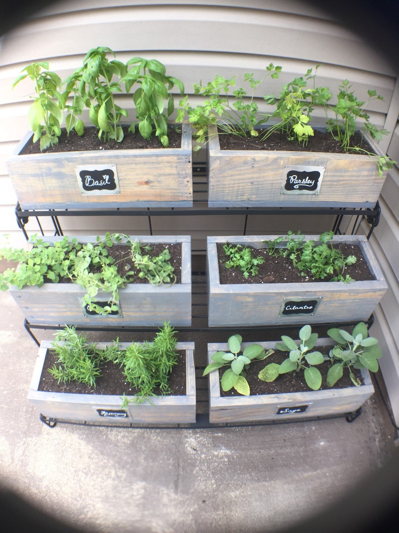 Planter/herb boxes Etsy