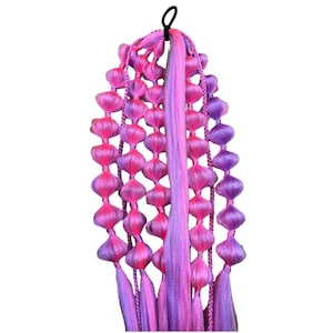 Cotton Candy - Rave/Festival Bubble Braids