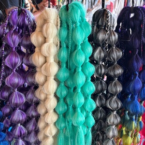 Fairytail Rave/Festival Bubble Braids