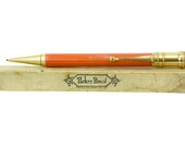Vintage Parker Big Brother Red Hard Rubber Senior Duofold Self-Propelling Pencil Complete with Original Box, USA 1920s