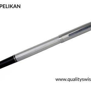 Pelikan Bauhaus (Ulm School) P590 Signum Guilloch Fountain Pen, Germany 1979