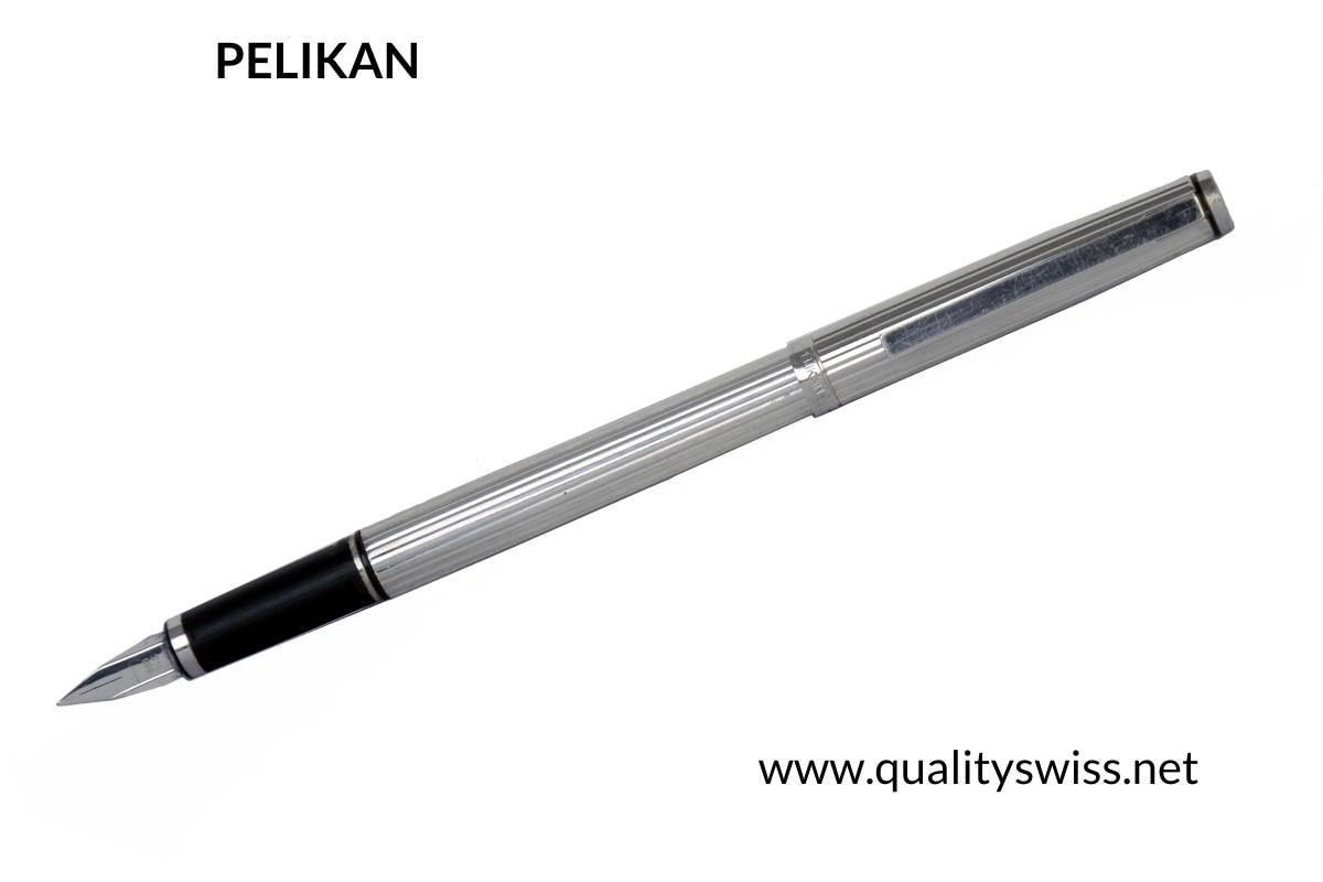Pelikan Bauhaus (Ulm School) P590 Signum Guilloch Fountain Pen, Germany 1979