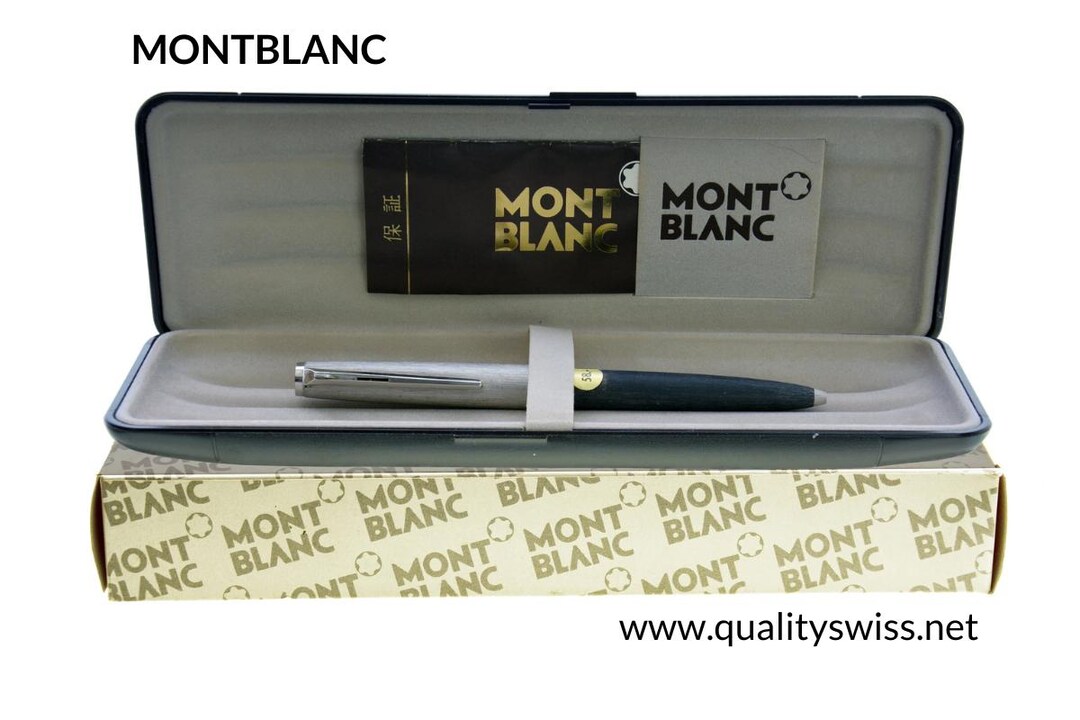 Montblanc 285 Clip Vintage Lever Ballpoint Pen, Unused - Mint in