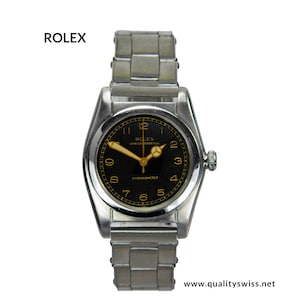 Rolex Oyster "Bubbleback" Chronometer Wristwatch Ref. 2940, Switzerland 1940s