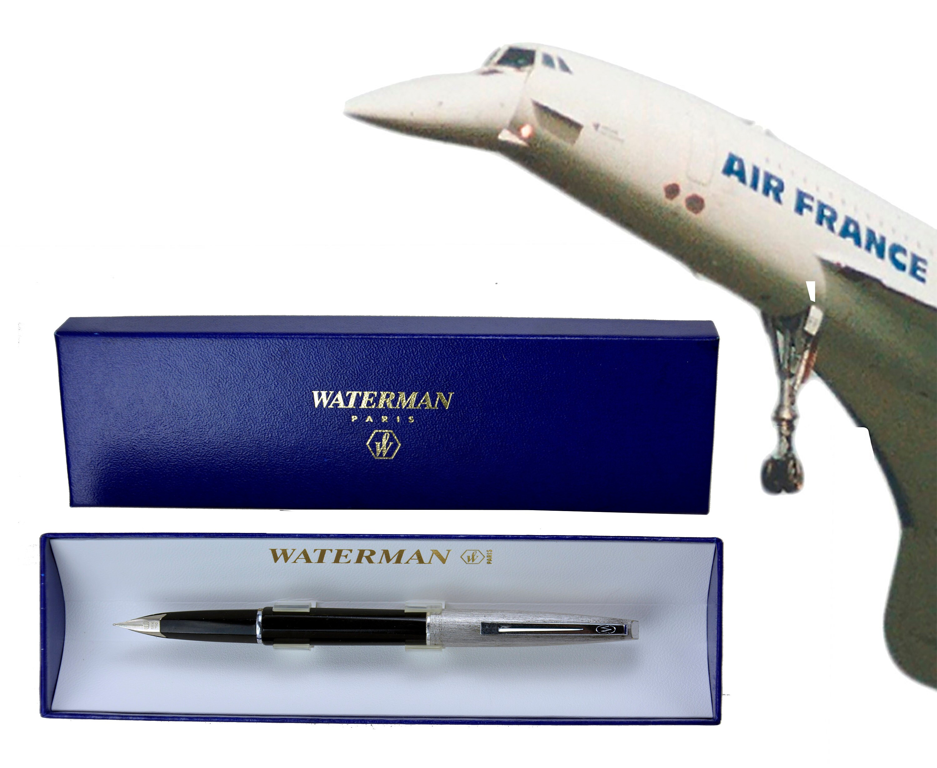 Waterman Concorde Aviation Design Fountain Pen Complete with Etsy Italia