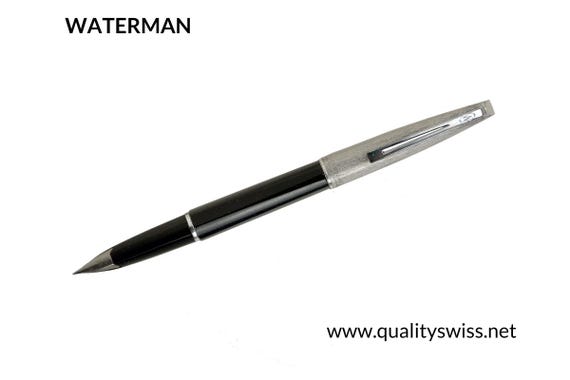 Waterman Concorde Aviation Design Fountain Pen Complete With Box