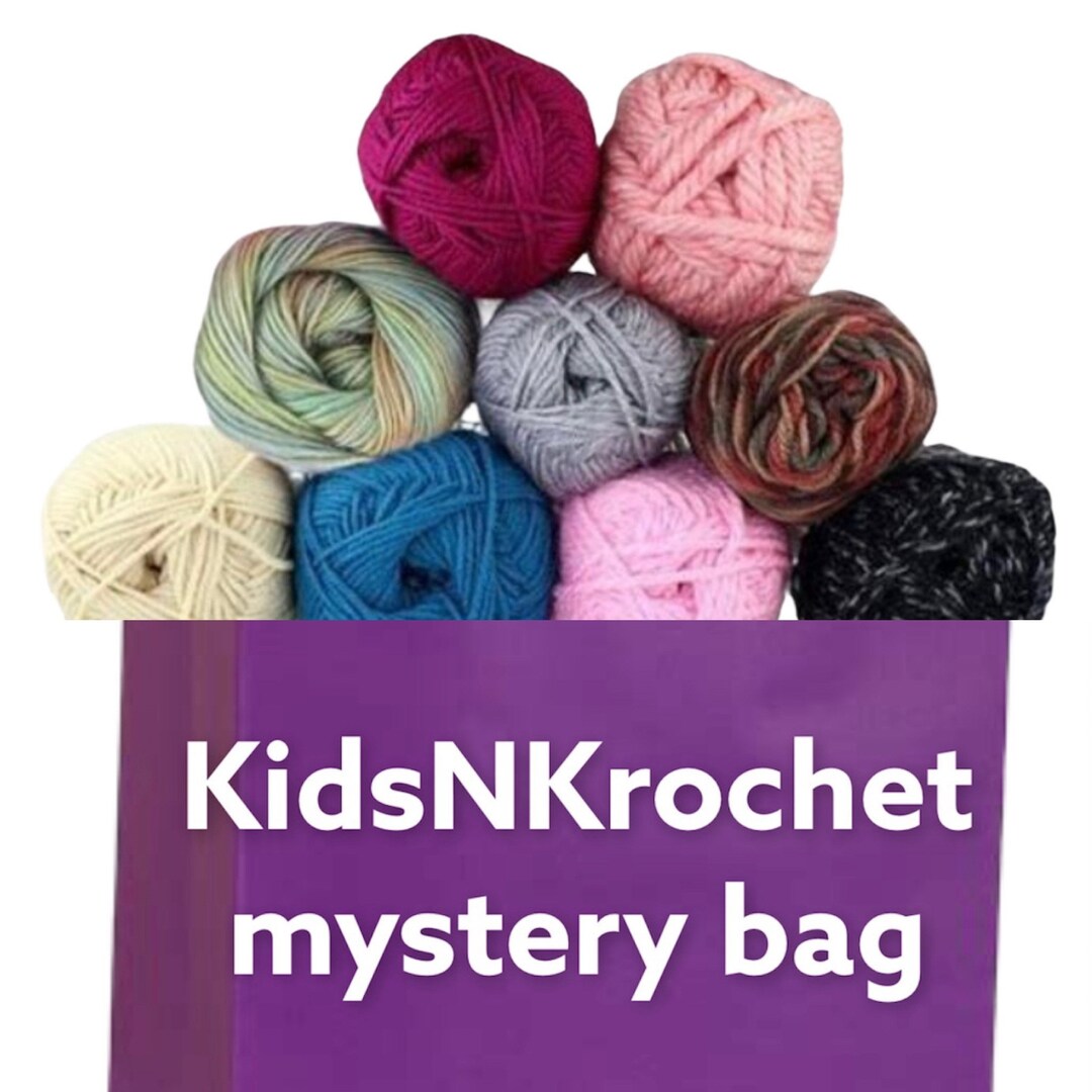 Yarn Grab Bag / Mystery Box / Mystery Bag / Craft Supplies Grab Bag Etsy