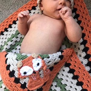 Woodland nursery | Fox blanket | Fox nursery