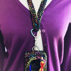 OmniPod pdm or dexcom lanyard and case, you choose color and ring