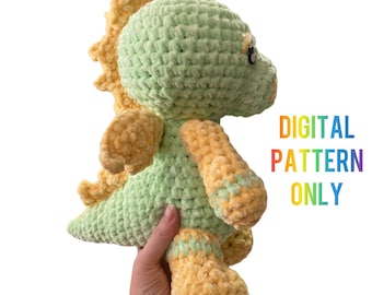 Crochet baby dragon Pattern