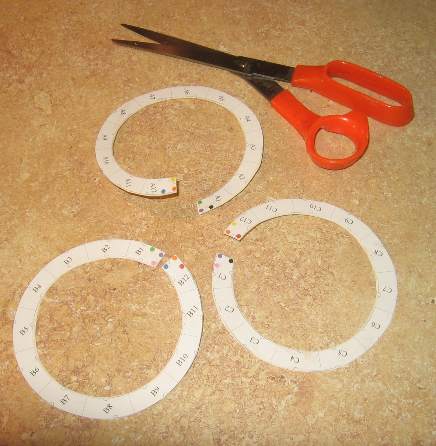 Three Ribbon Wind Spinner Stained Glass Pattern - Etsy