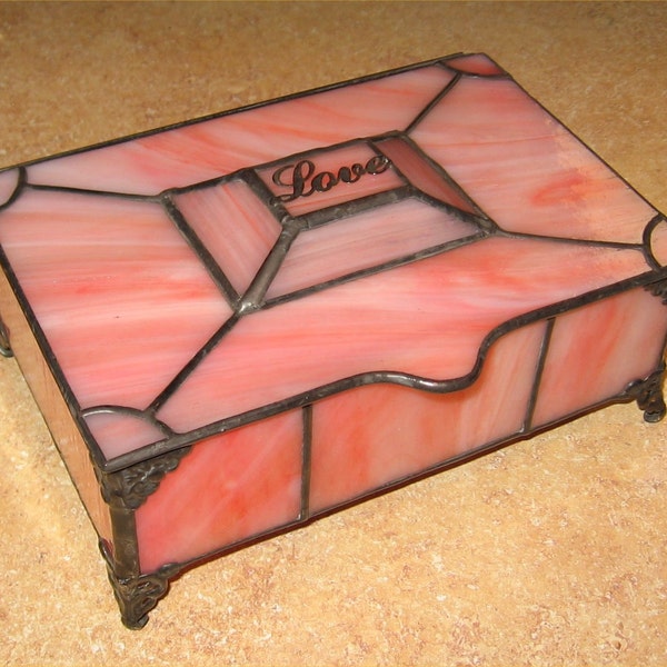 Stained Glass Music Box of Love PDF Instructions and Pattern