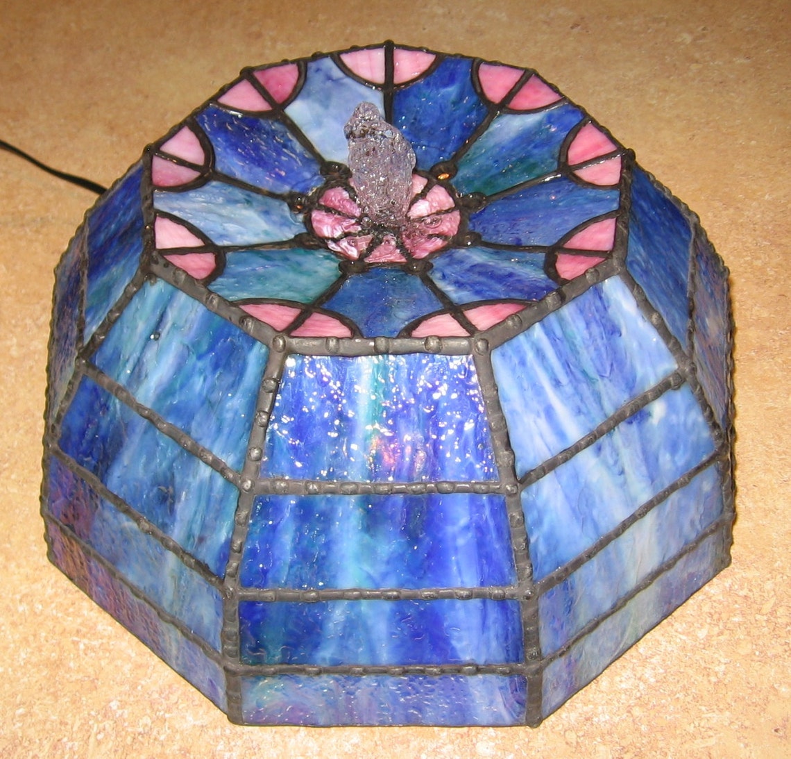 Stained Glass Globe Fountain PDF Instructions and Pattern Etsy