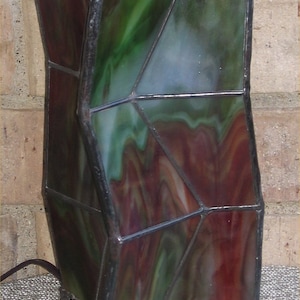Stained Glass Three-Tier Four-Sided Twisted Lantern PDF Instructions and Pattern
