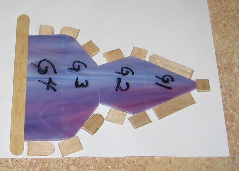 Stained Glass Keepsake Box PDF Instructions and Pattern Etsy