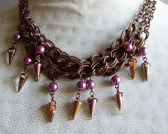 I pugnali hanno esso collana / Glass beads / regali per lei