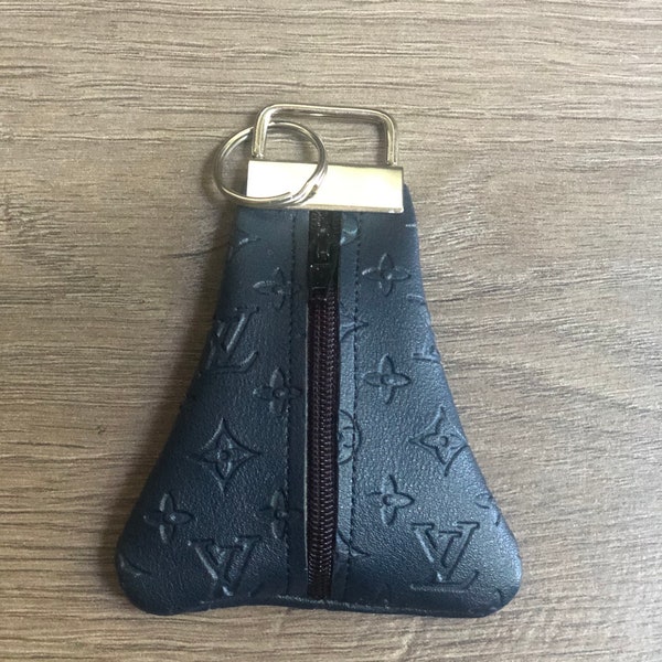 Lux inspired coin purse -dark blue
