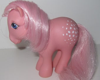G1 My Little Pony COTTON CANDY 1982 concave hooves MLP great condition