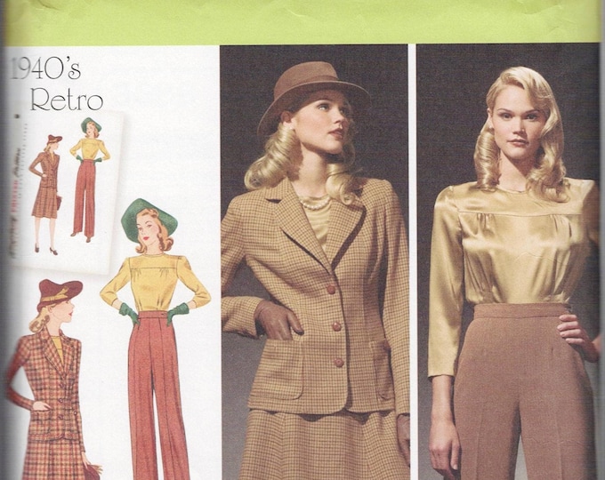 Patron De Couture Simplicity N°1812 - Taille AA (10-18) - Jupe Et Haut Pour Femme - Neuf