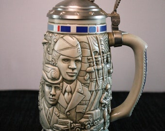ROYAL AIR FORCE 66 SQUADRON BEER STEIN