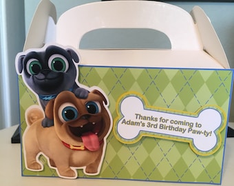 Puppy Dog Pals Favor Boxes, 5 Gable boxes