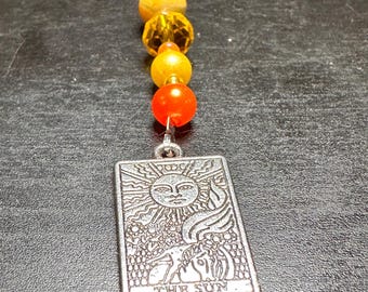 Sun Tarot Keychain