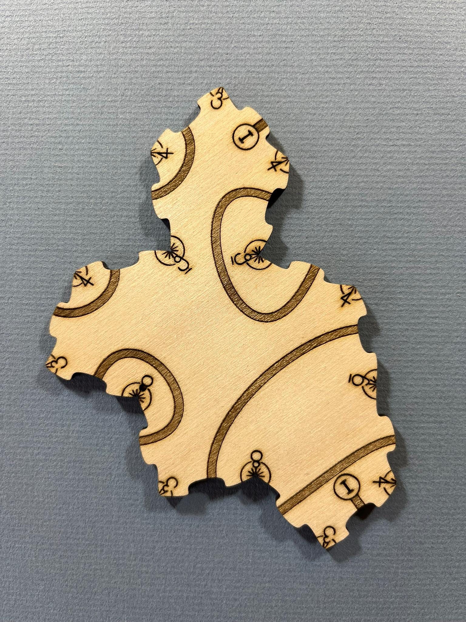 14 Aperiodic Monotile (spectre) Puzzle Pieces | 14 Path-building ...