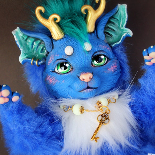 Blue Dragon-Cat