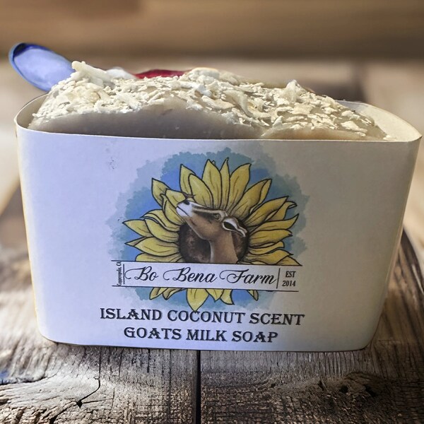 Island Coconut Fragrance Goats Milk Soap