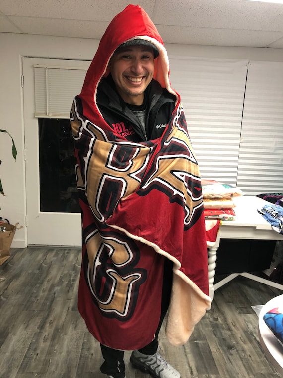 49ers snuggie blanket sale
